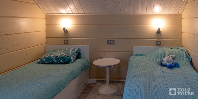 Дом из клееного бруса по проекту \"Прага-мини v.2\" Фото 26